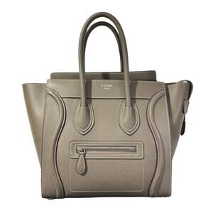 *AUTHENTIC* CELINE - Micro Luggage, Grey